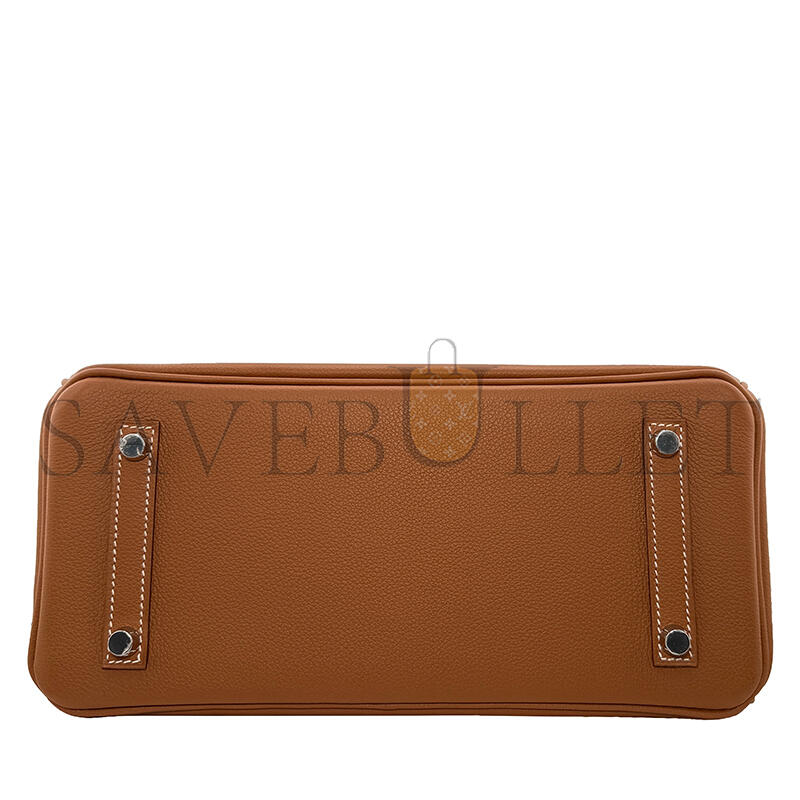 H**me5 master gold evercolor shoulder birkin 29 palladium hardware 382465 (29*16*3cm)